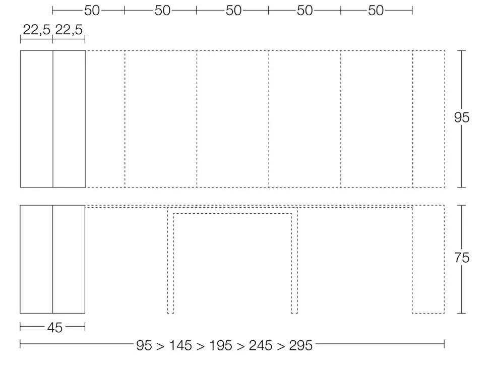 Tavolo consolle modello David Altacom a prezzo Outlet