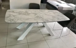 Tavolo Cosmo Friulsedie in marmo Fisso