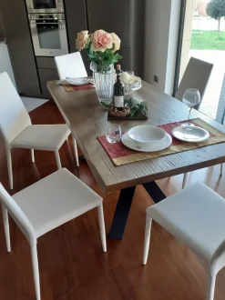 Tavolo Crossing Fgf mobili in legno Fisso scontato 50%