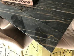 Tavolo Cruz Bontempi in ceramica Rettangolare allungabile scontato 44%