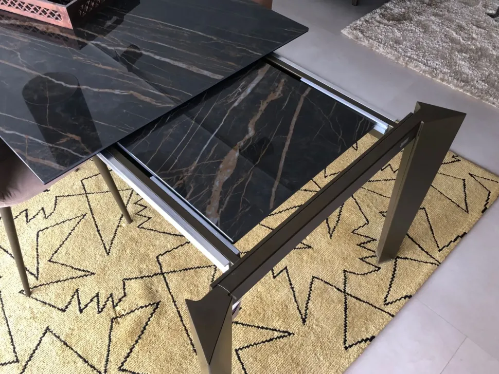 Tavolo Cruz Bontempi in ceramica Rettangolare allungabile scontato 44%