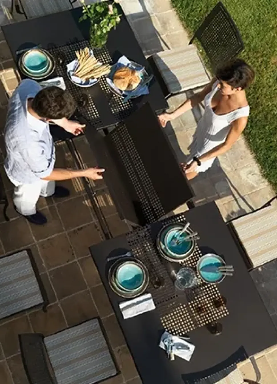 Tavolo da giardino Tavolo valentino allungabile 220/300 a marchio Vermobil a prezzo ribassato