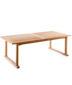 Tavolo da giardino Tavolo allungabile vero teak a marchio Md work a prezzo scontato
