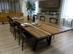 Tavolo Dale Palissandro PREZZI OUTLET