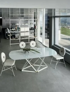 Tavolo Delta  Bontempi in legno Fisso scontato 25%