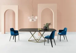 Tavolo Delta  Bontempi in legno Fisso scontato 25%