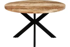 Tavolo Detroit - tavolo pranzo industrial diametro  130 di Outlet etnico scontato del 54%