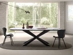 TAVOLO Devina nais Cosmopolitan glass SCONTATO a PREZZI OUTLET