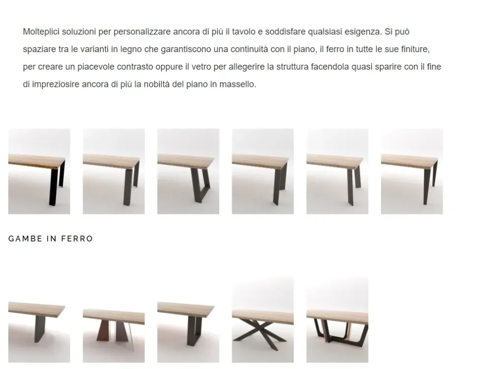 TAVOLO Devina nais Dakota SCONTATO a PREZZI OUTLET