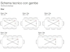 TAVOLO Devina nais Mahnattan my glass SCONTATO a PREZZI OUTLET