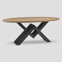 Tavolo Dialma brown Tavolo ovale  PREZZI OUTLET -50%