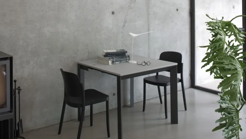 Tavolo Domino Altacom in legno Rettangolare allungabile