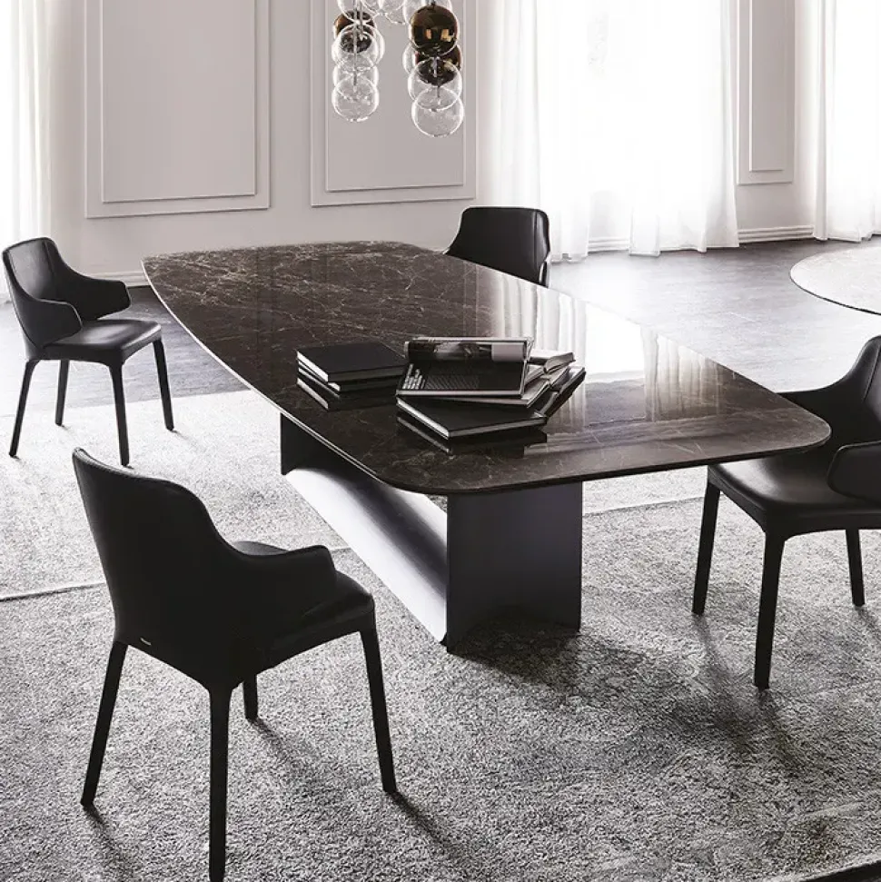 Tavolo Dragon keramik Cattelan italia in ceramica Fisso