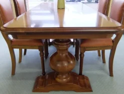 Tavolo E 4 sedie gobbi Artigianale in legno Fisso