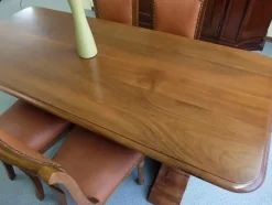 Tavolo E 4 sedie gobbi Artigianale in legno Fisso