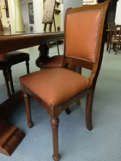 Tavolo E 4 sedie gobbi Artigianale in legno Fisso