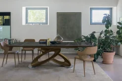 Tavolo Eclipse Target point in ceramica Rettangolare allungabile