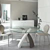 Tavolo Eliseo glass Tonin casa in OFFERTA OUTLET
