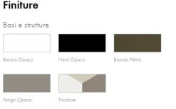 Tavolo Eliseo glass Tonin casa in OFFERTA OUTLET