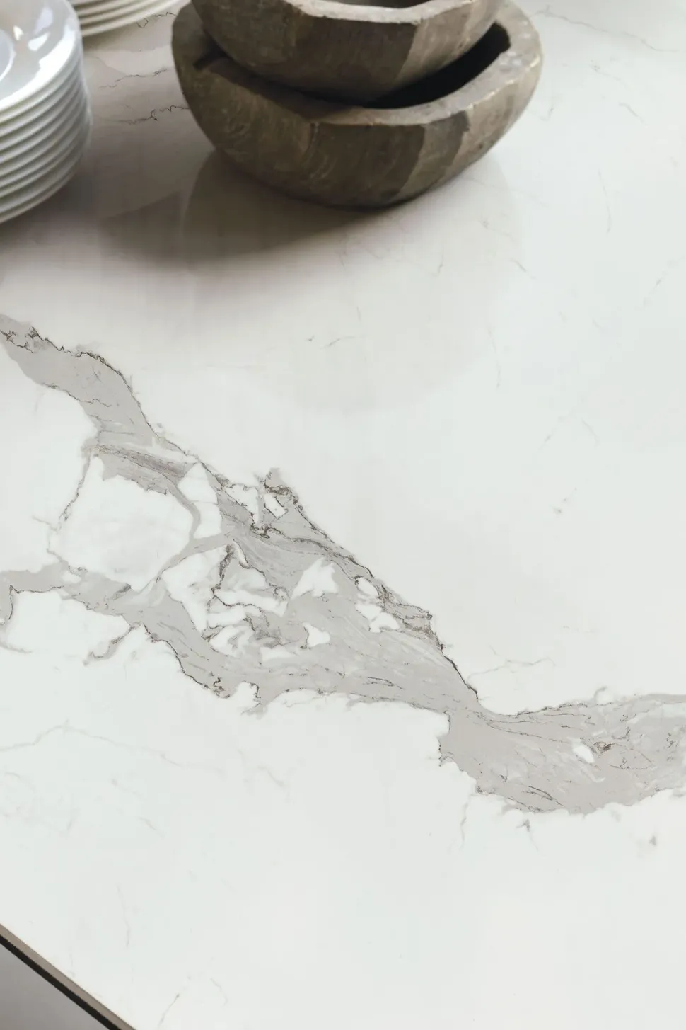 Tavolo ellittico in ceramica Vortice di Target point in Offerta Outlet