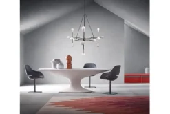 Tavolo ellittico Tavolo fenice by piero bottoni 1936 di Zanotta a prezzo riservato