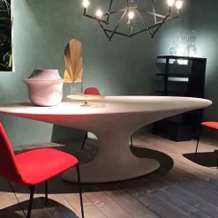 Tavolo ellittico Tavolo fenice by piero bottoni 1936 di Zanotta a prezzo riservato