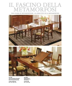 Tavolo F326 Falegnameria italiana in OFFERTA OUTLET -60%