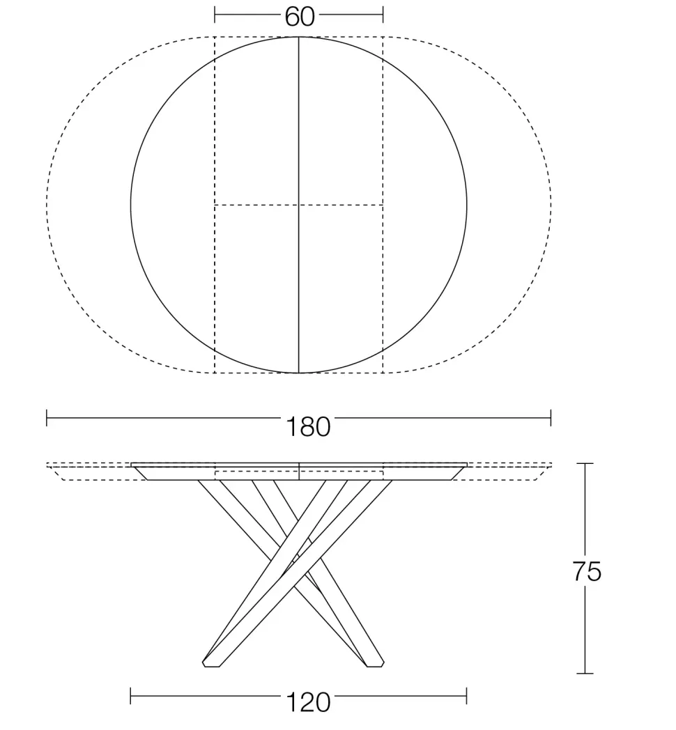 Tavolo Fahrenheit Altacom in OFFERTA OUTLET -31%