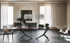 Tavolo fisso Atlantis crystalart Cattelan italia