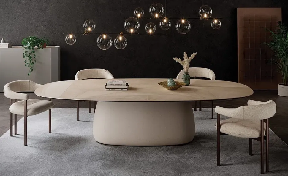 Tavolo fisso Botero keramik di Cattelan italia a prezzo riservato