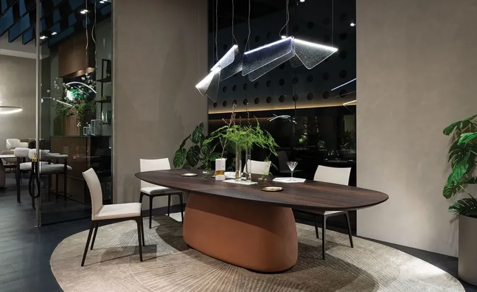 Tavolo fisso Botero wood di Cattelan italia a prezzo riservato