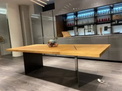 Tavolo fisso Harvest metal wood di Nature design a prezzo riservato