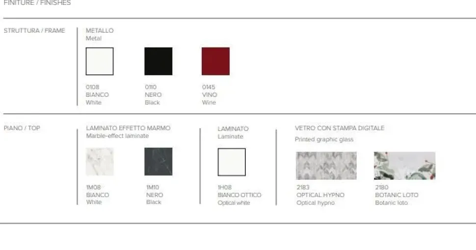 Tavolo fisso in laminato SCONTATO