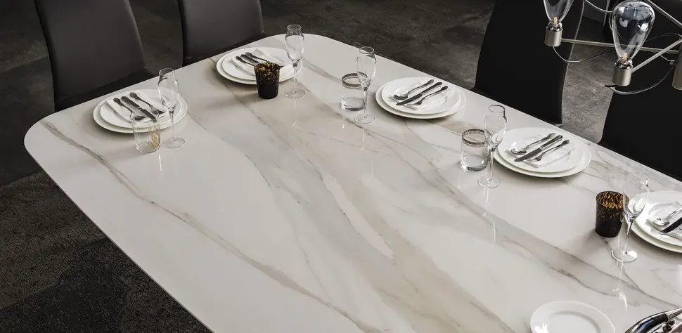 Tavolo fisso Skorpio keramik di Cattelan italia a prezzo riservato