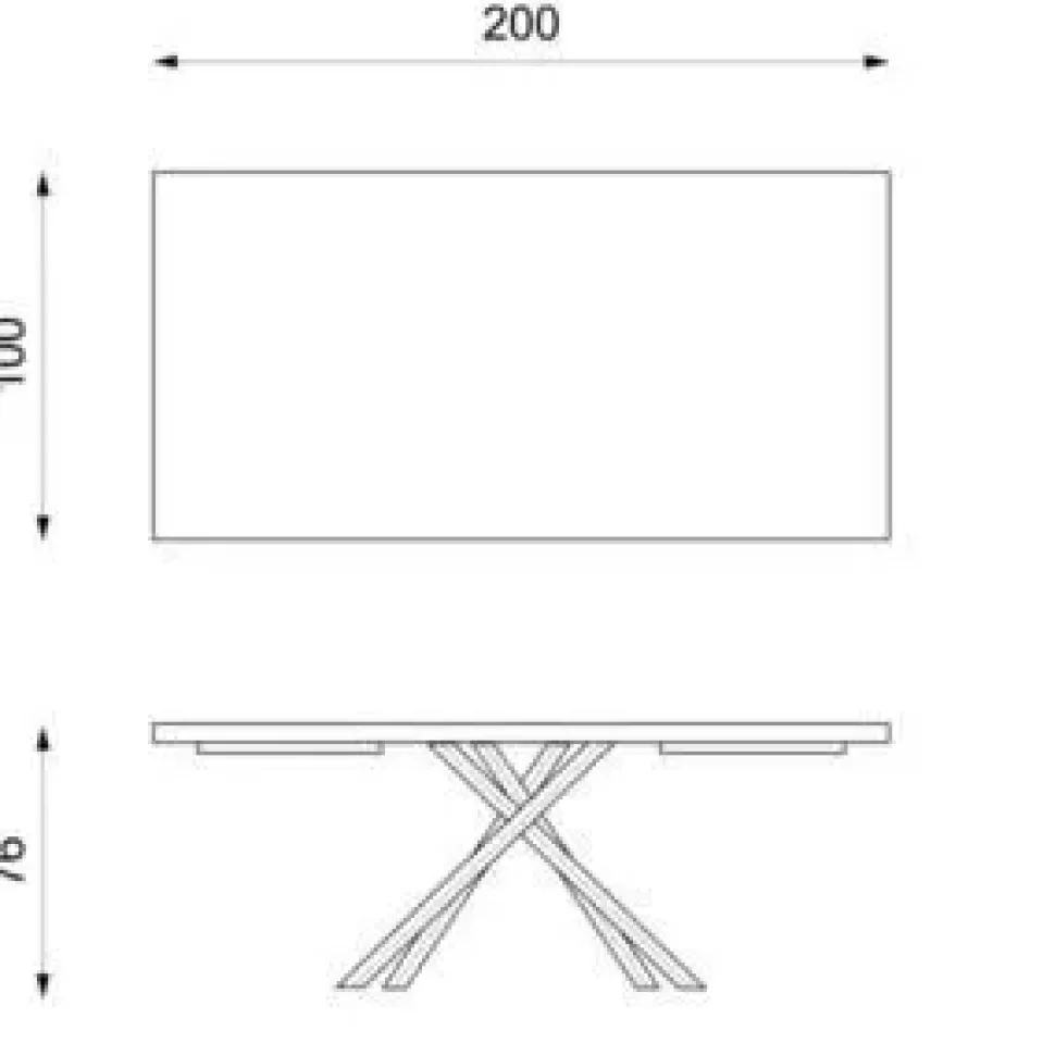 Tavolo fisso Tavolo spyke Stones a prezzo ribassato