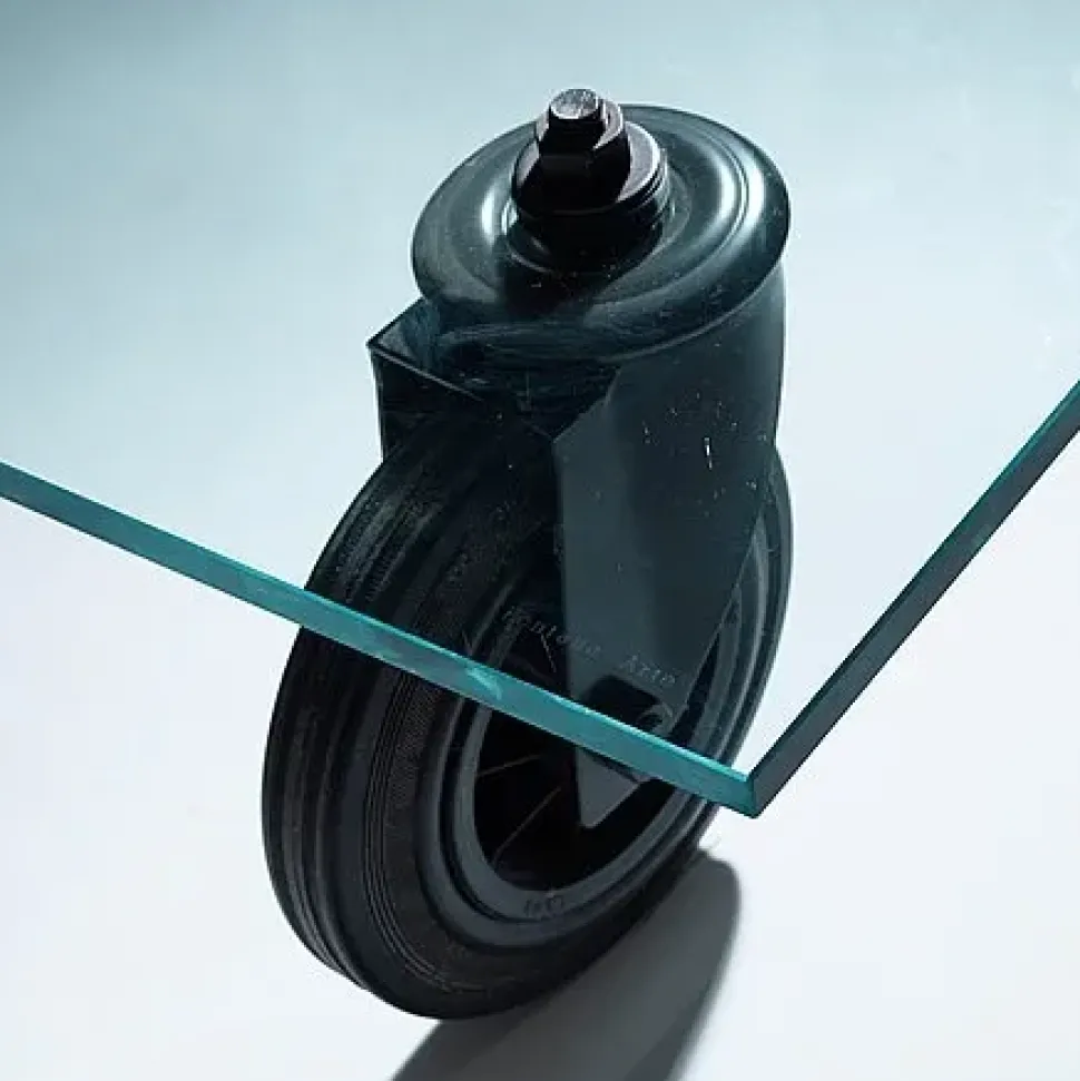 Tavolo Fontana Arte con ruote, stile design, prezzi imbattibili.