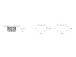 Tavolo Friulsedie Eclipse PREZZI OUTLET -30%