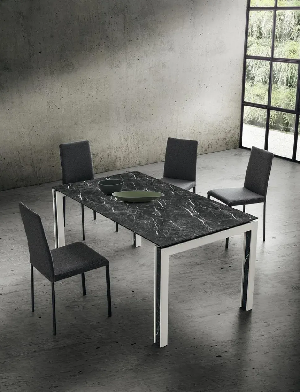 Tavolo Giovanni La primavera in laminato Allungabile