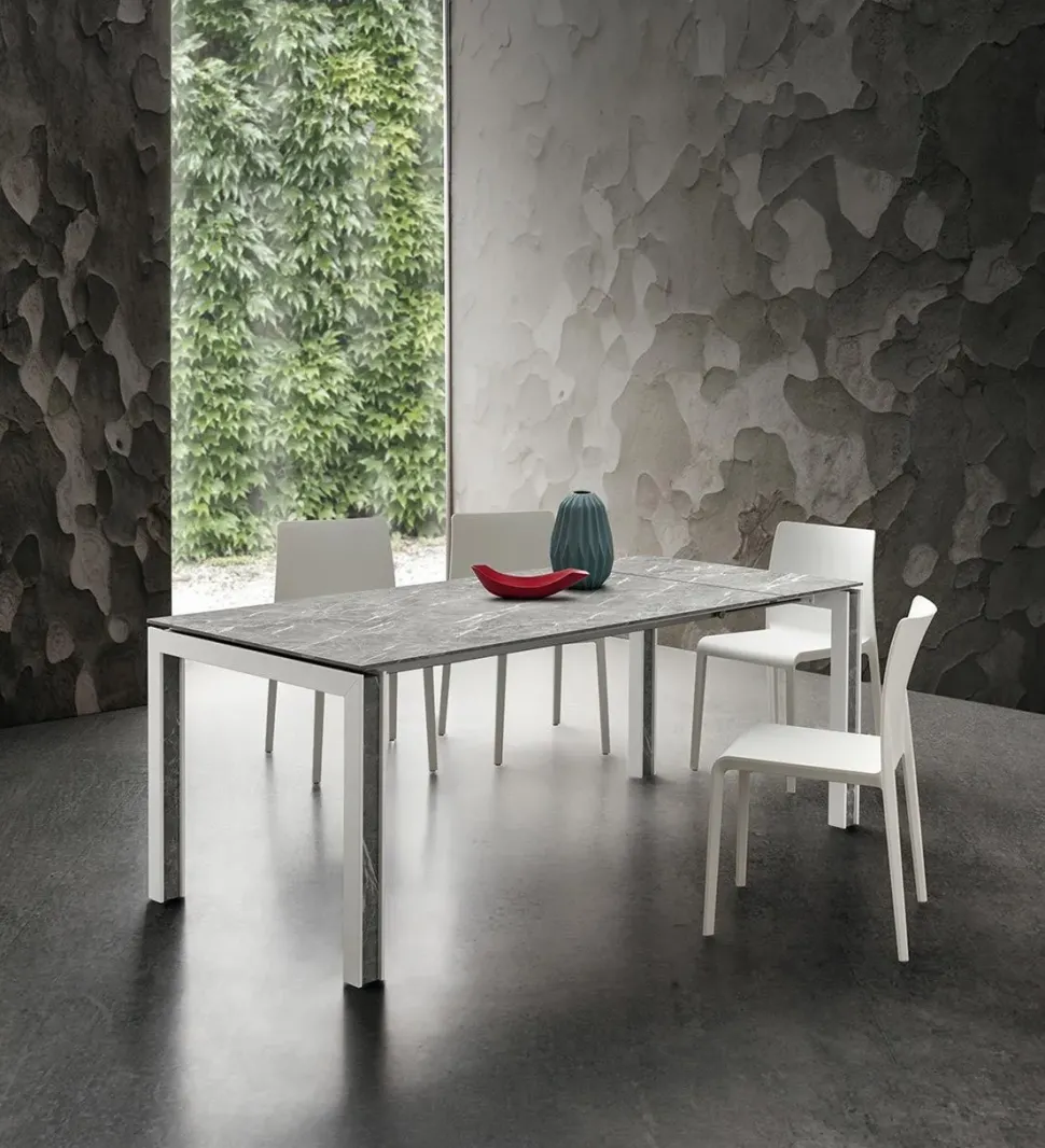 Tavolo Giovanni La primavera in laminato Allungabile