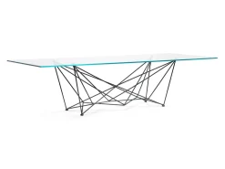 Tavolo Gordon Cattelan in vetro Fisso