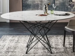 Tavolo Gordon Cattelan in vetro Fisso