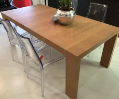 Tavolo Halifax modello Dante in legno ciliegio