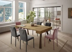 Tavolo in altri materiali rettangolare Consolle panachè Easyline in offerta outlet