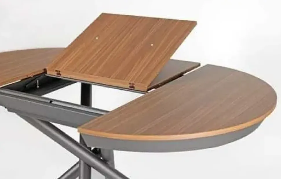 Tavolo in altri materiali rotondo Cielo alt Md work in offerta outlet