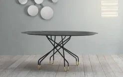 Tavolo in altri materiali rotondo Archimede * Ambianceitalia a prezzo scontato