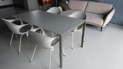 Tavolo in altri materiali rettangolare Thin-k 170 x 90 - elefhantino Kristalia in offerta outlet