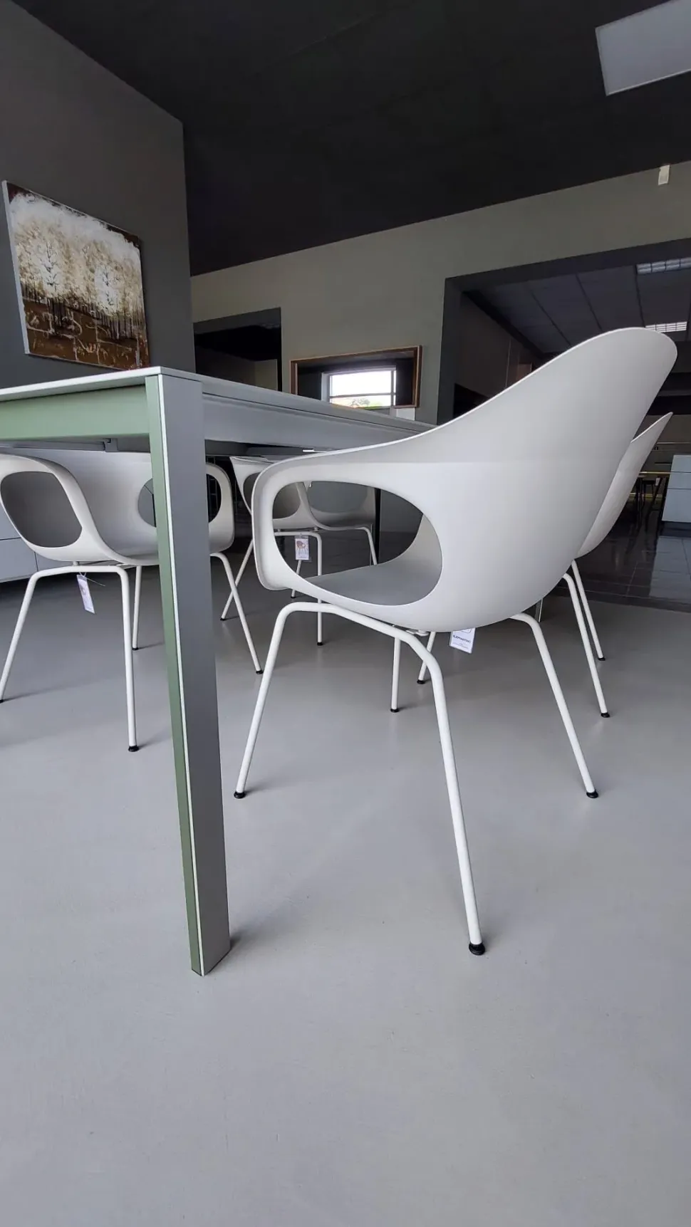 Tavolo in altri materiali rettangolare Thin-k 170 x 90 - elefhantino Kristalia in offerta outlet