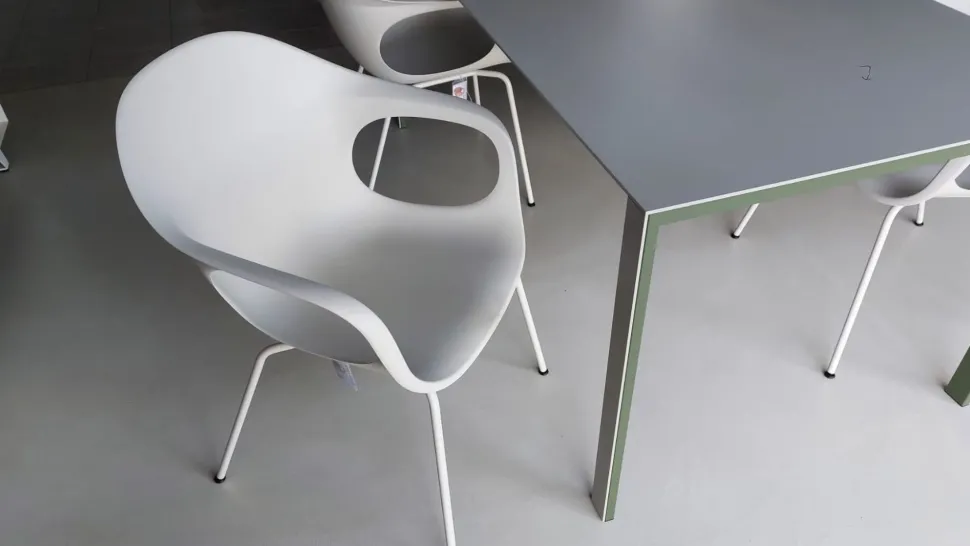 Tavolo in altri materiali rettangolare Thin-k 170 x 90 - elefhantino Kristalia in offerta outlet