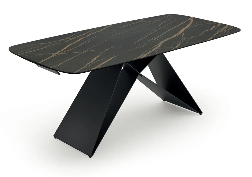 Tavolo in ceramica ovale Thanos x Stones a prezzo scontato