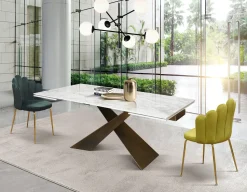 Tavolo in ceramica rettangolare Tempor 2062 Collezione esclusiva a prezzo ribassato